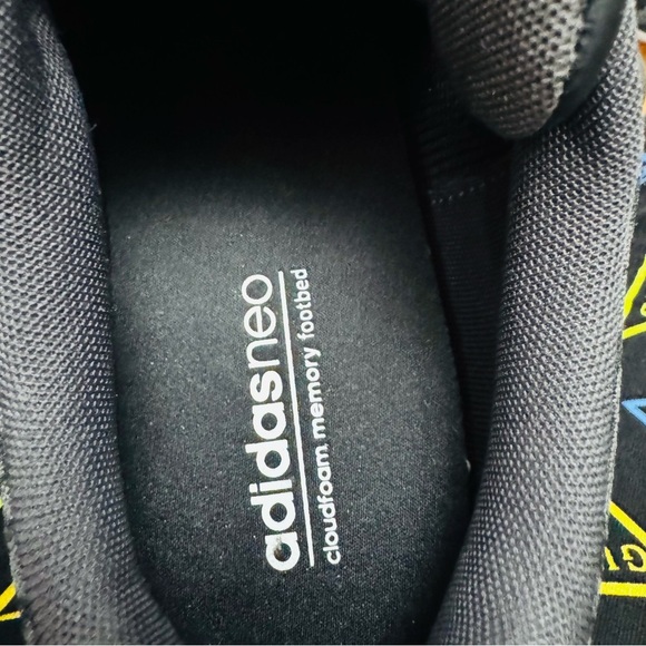 Adidas Black Sneakers with Textured Design and White Sole - Picture 6 of 6